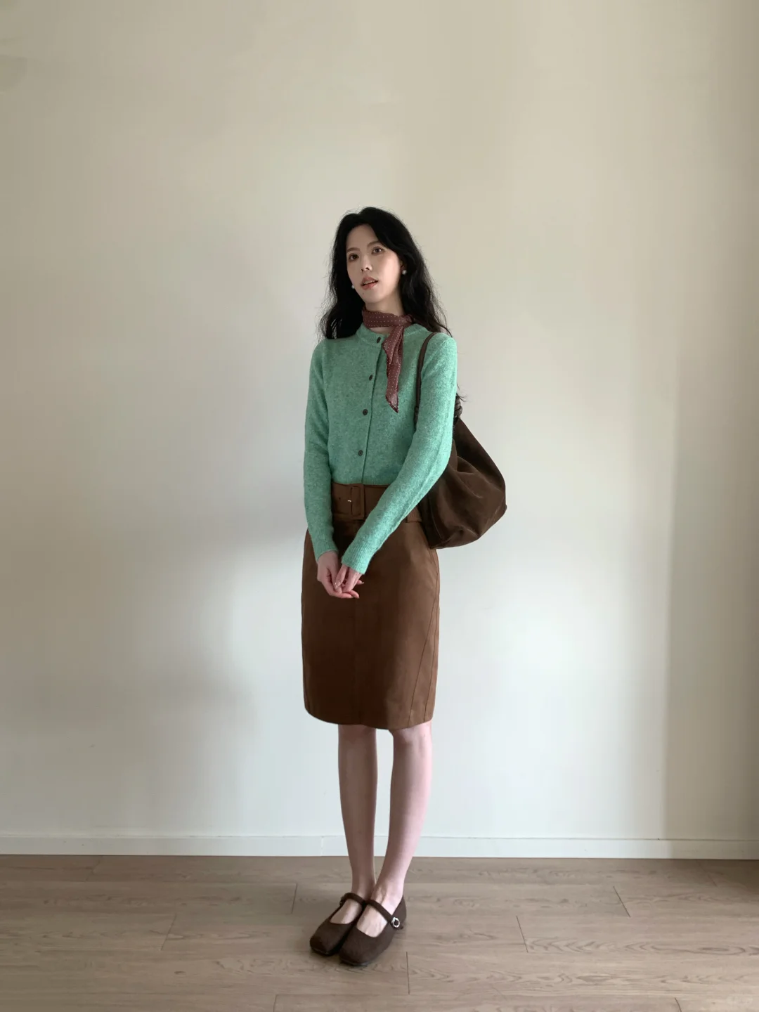 可露丽穿搭好复古