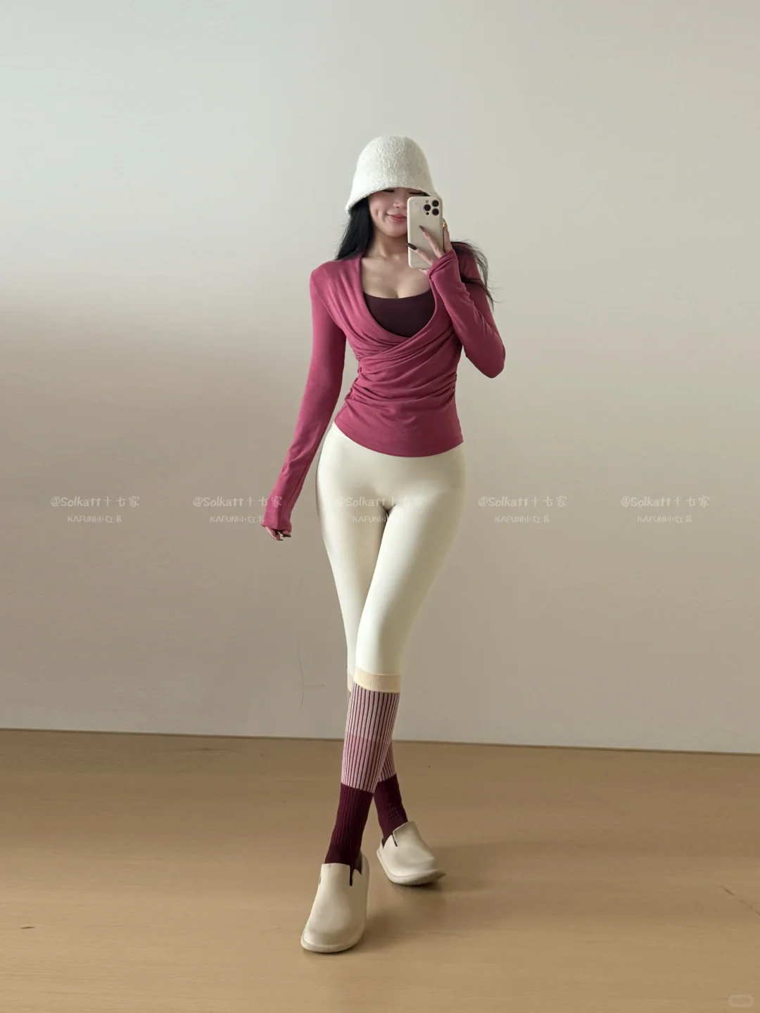 美到忍不住加色！真女人就要穿点梅紫色！