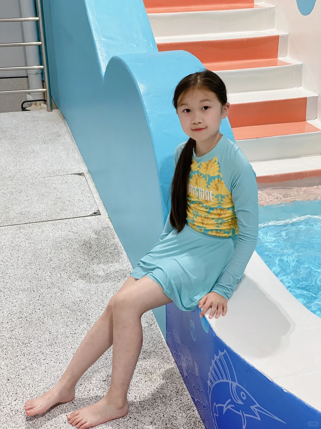 穿上新泳衣去游泳啦🏊‍♀️