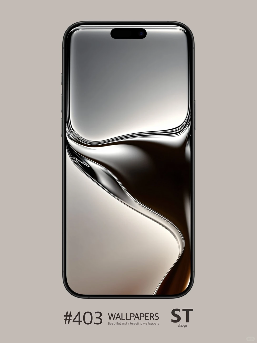 精密奢棕｜液态玻璃iphone17高清壁纸/ios26