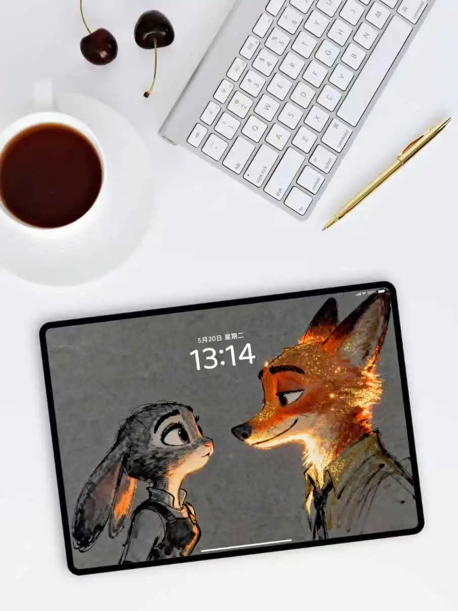 疯狂动物城壁纸 | My Love 朱迪 & 尼克