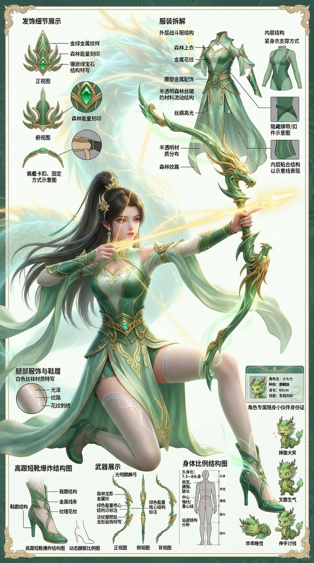 假如斗破里的美女变成精灵射手会怎么样？