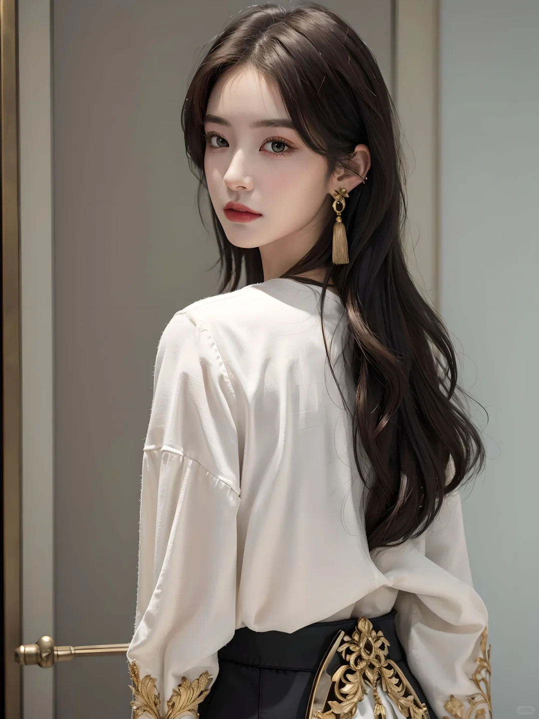 复古花纹‖时尚穿搭