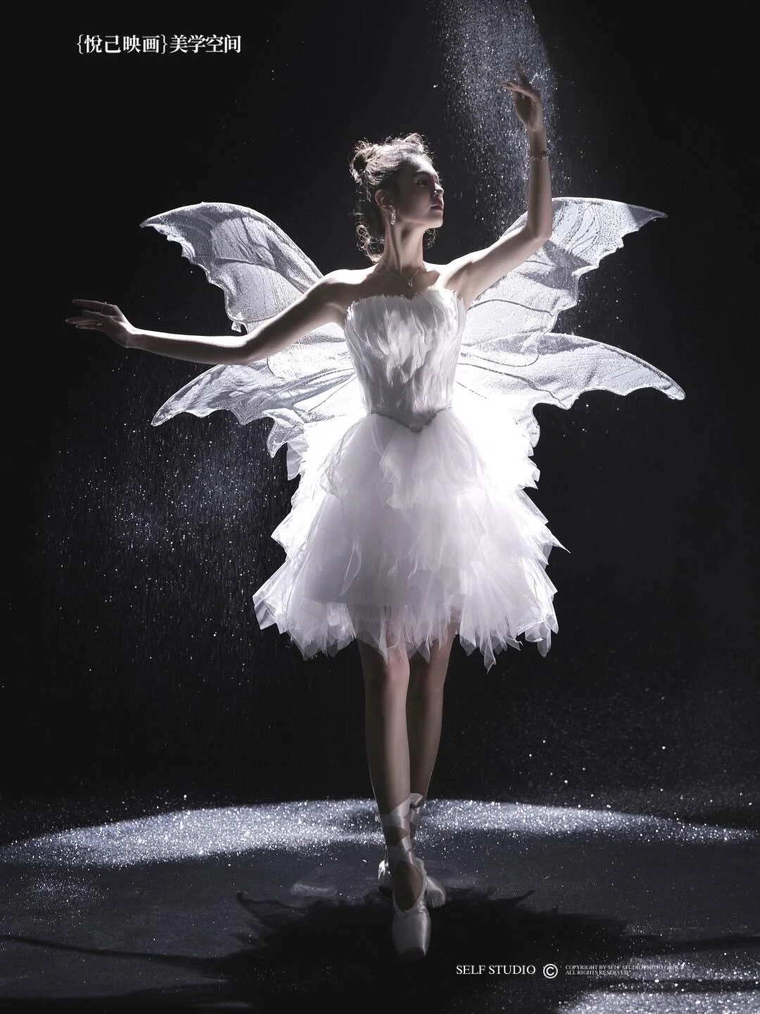 快看❗天使降临人间✨逆光而来太绝了