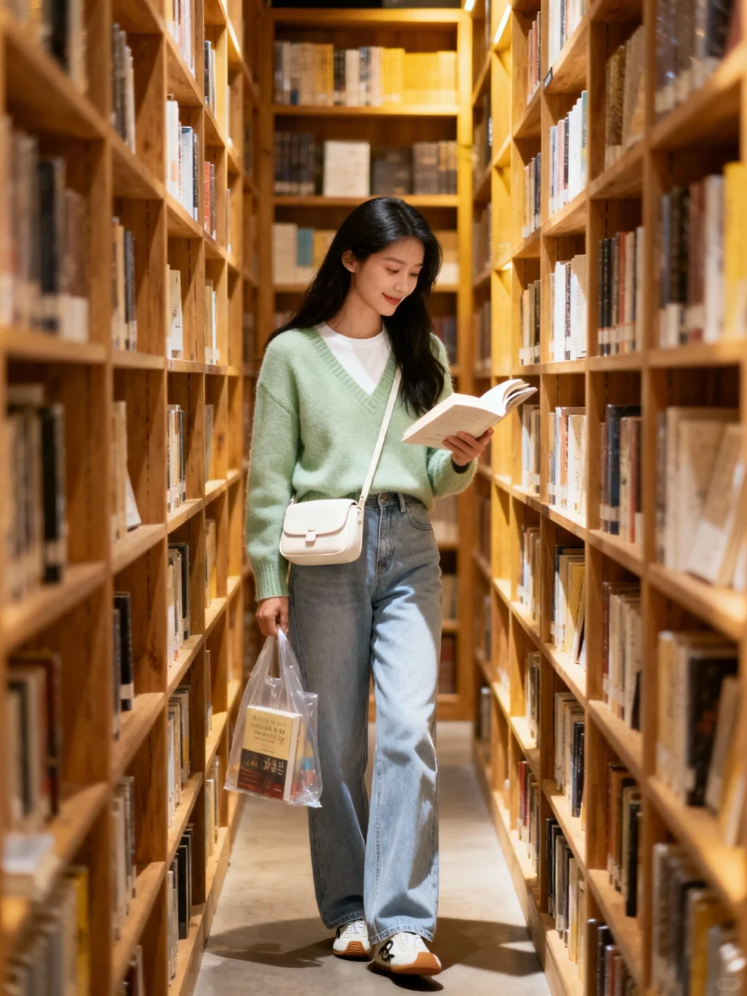 赵今麦青苹果系穿搭|可爱又青春