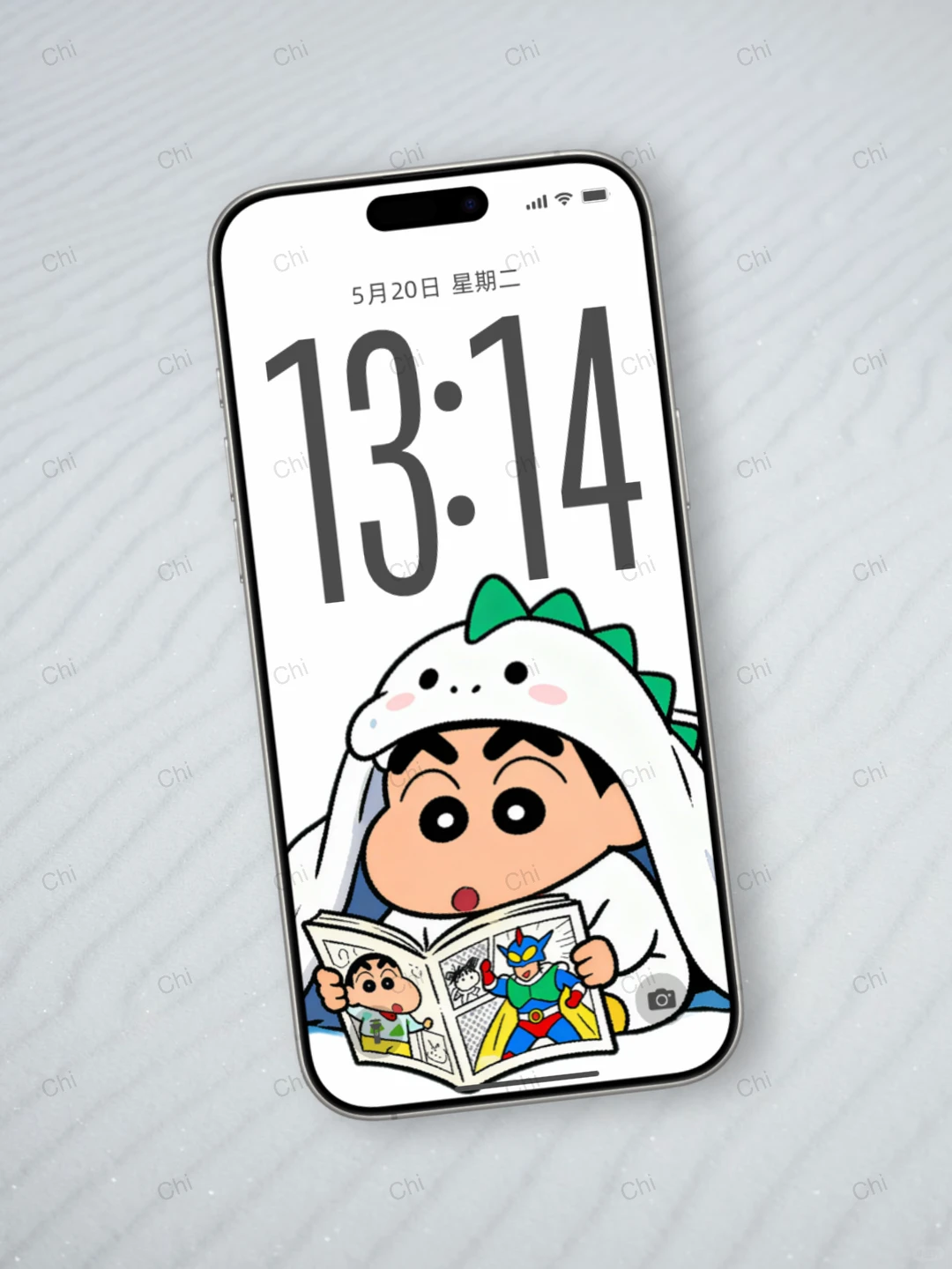 治愈一切的小新｜蜡笔小新手机壁纸