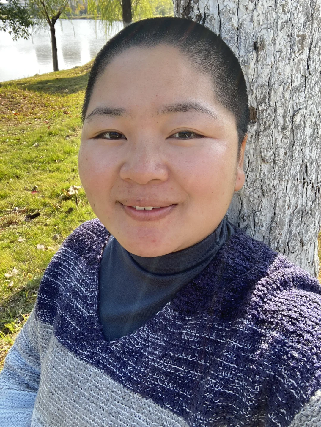 我是寸头女生，就长这样！