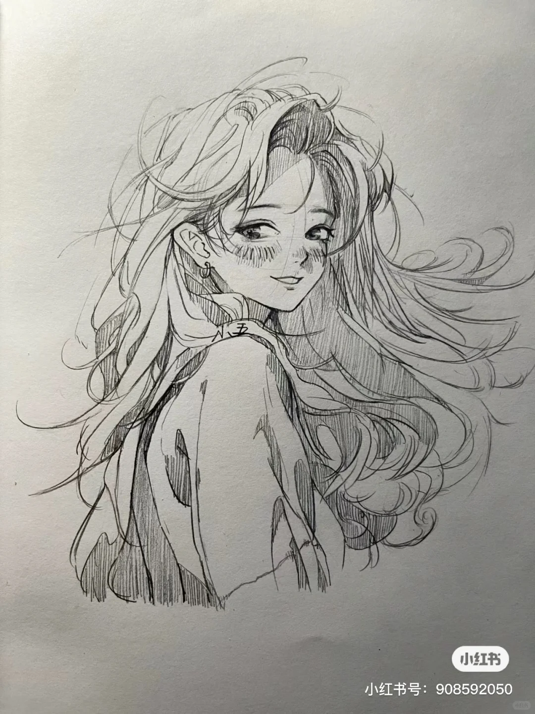 大佬的线条干净利落整洁松弛有度和 我的