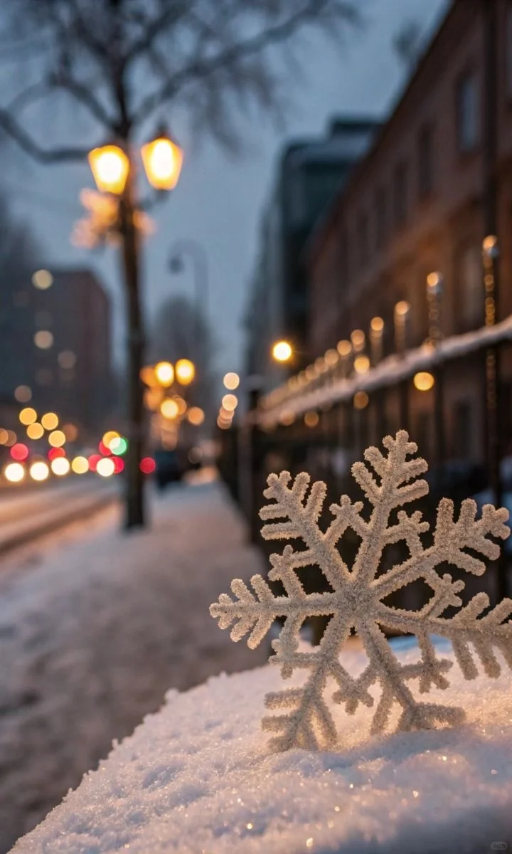 一组ins风圣诞雪景❄️