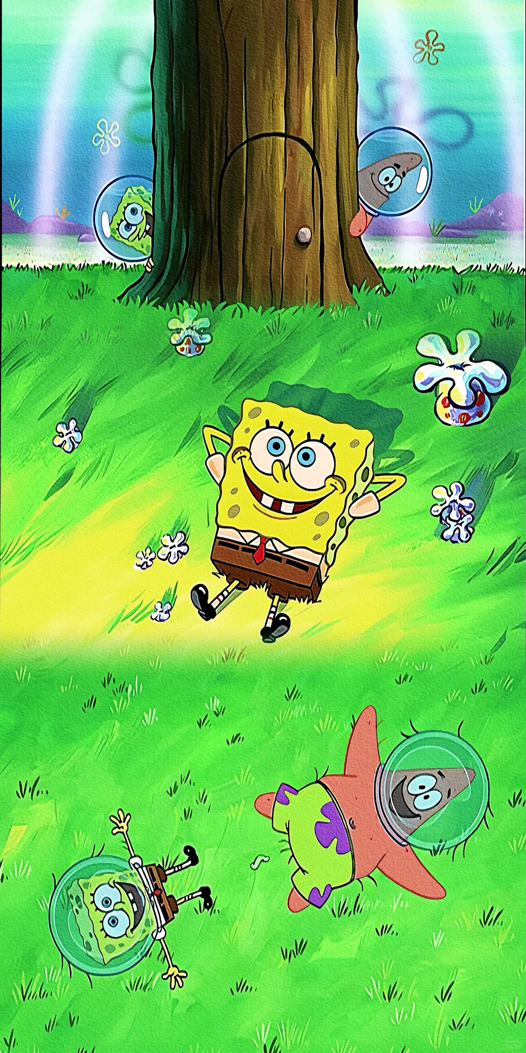 海绵宝宝护眼壁纸✌︎' ֊'