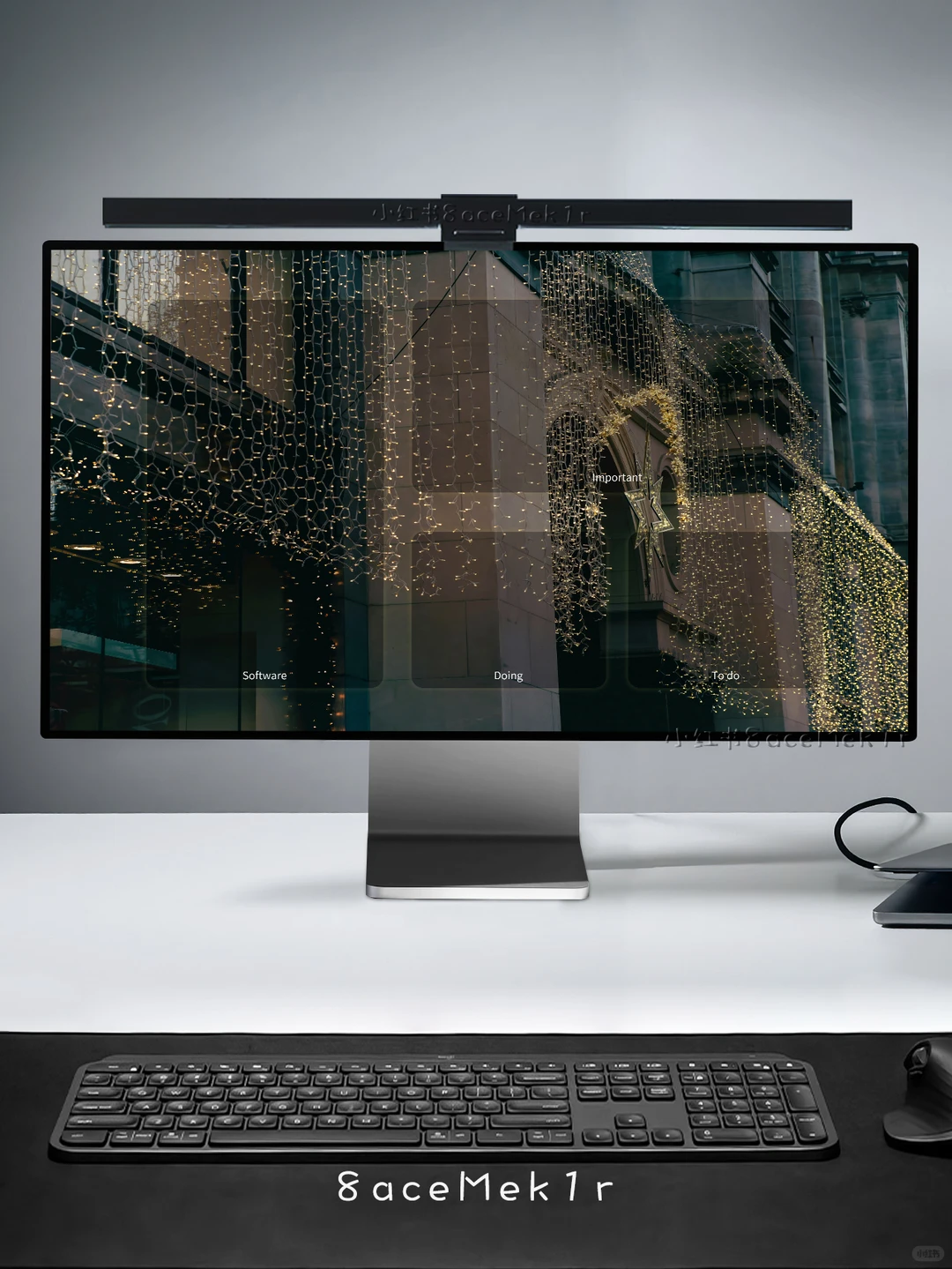 于城市一隅，赴一场星河之约.电脑壁纸