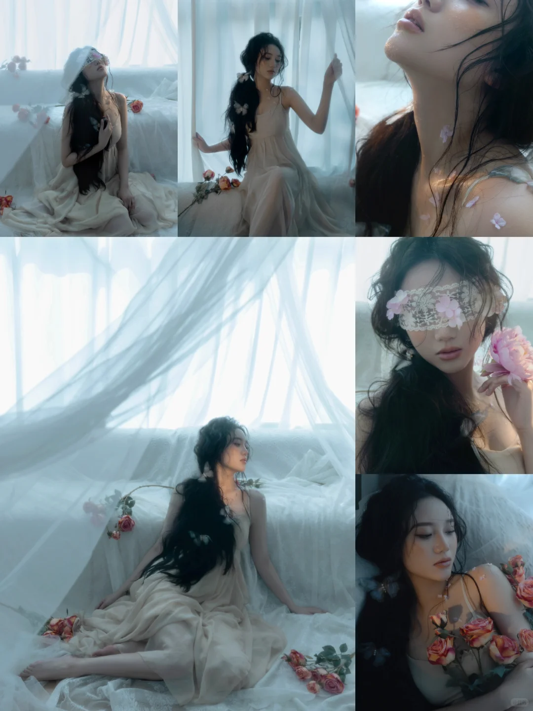 纯欲氛围感私房照🤍属于你的独家纯欲美女