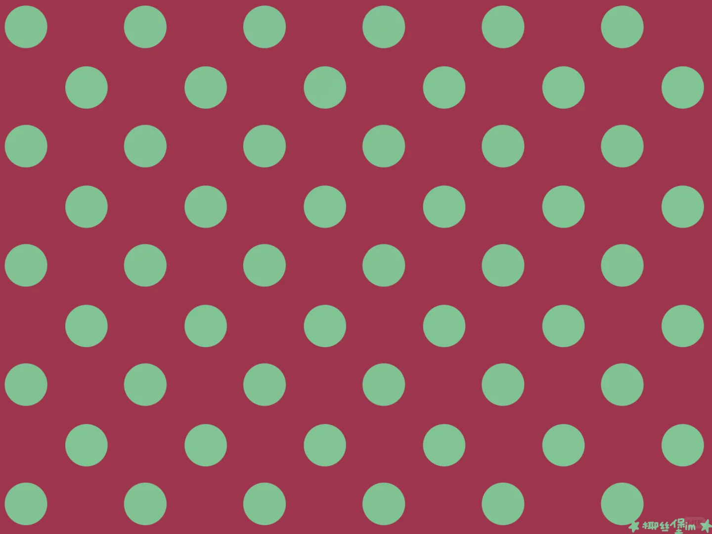 波点壁纸🩷