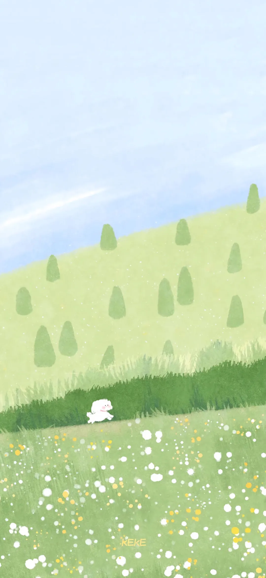 绿色系壁纸|真的好喜欢绿色