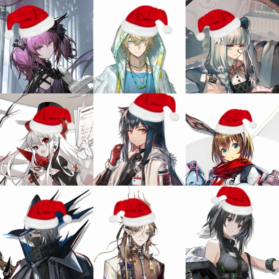 你有54张图申请当你的圣诞头像p2全是能天使