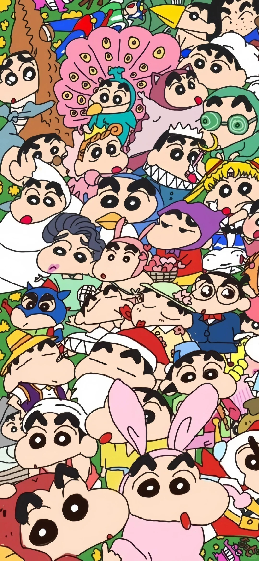 蜡笔小新可爱套图壁纸