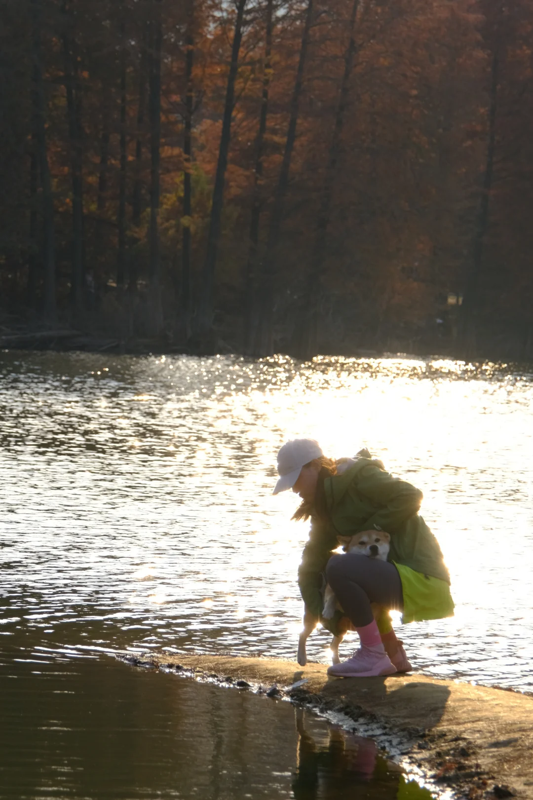 12.7下午3点左右麻岙水库偶遇美少女