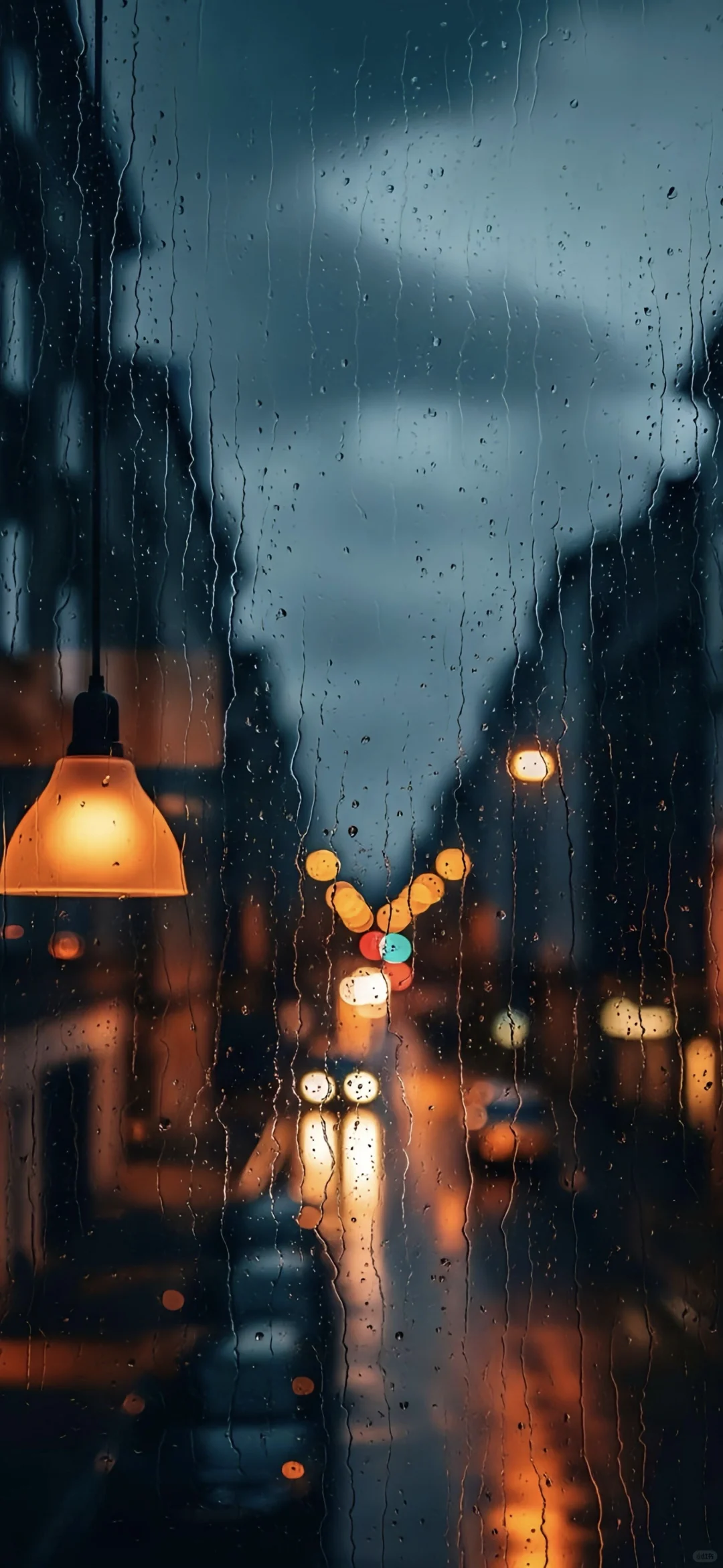 爱惨这组小众质感的隔窗雨景壁纸了！！！