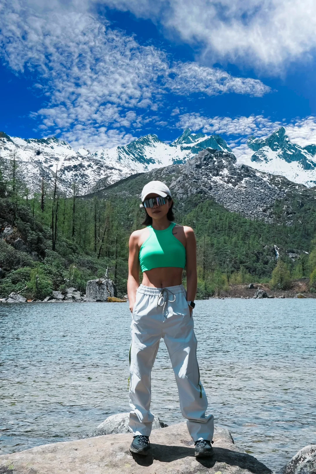 一种很健康的力量美