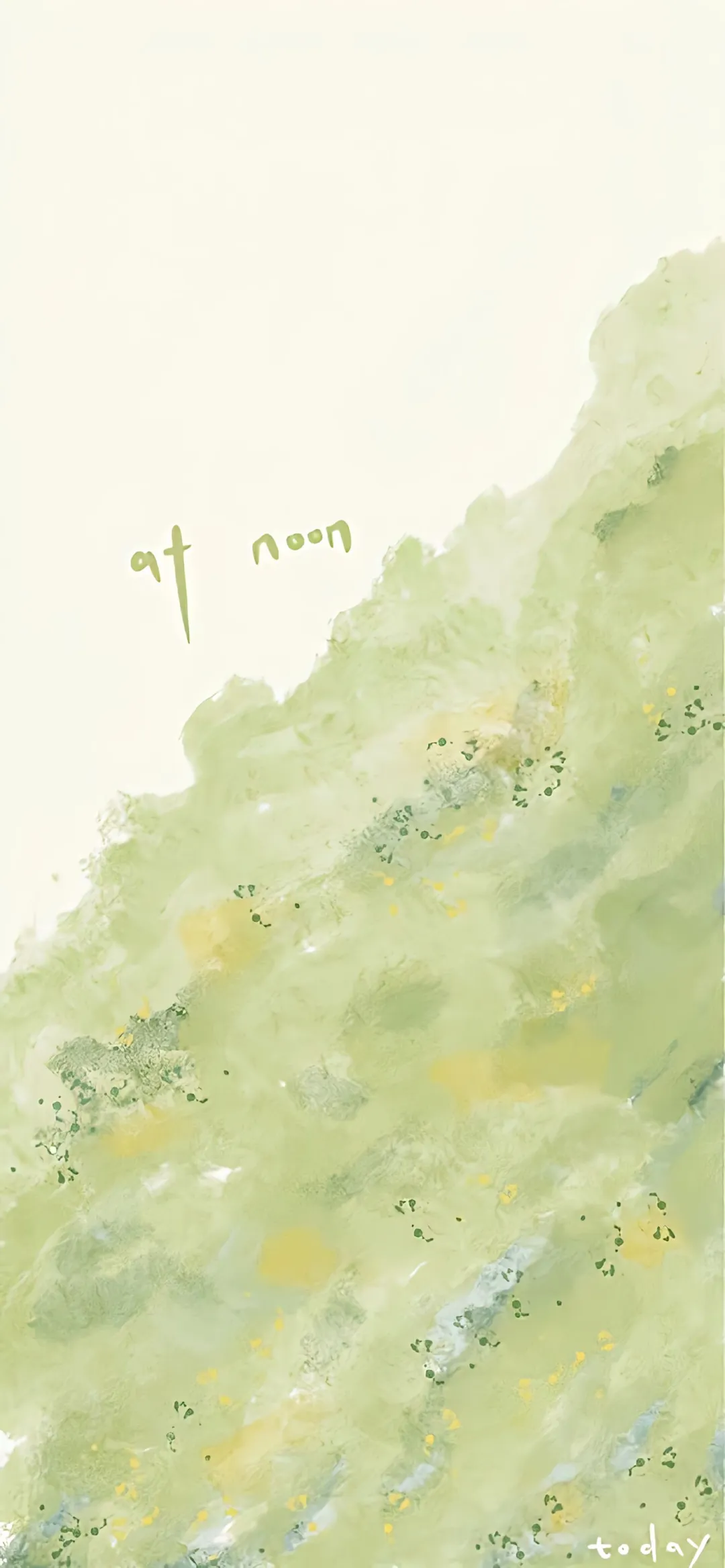 绿色系壁纸|真的好喜欢绿色