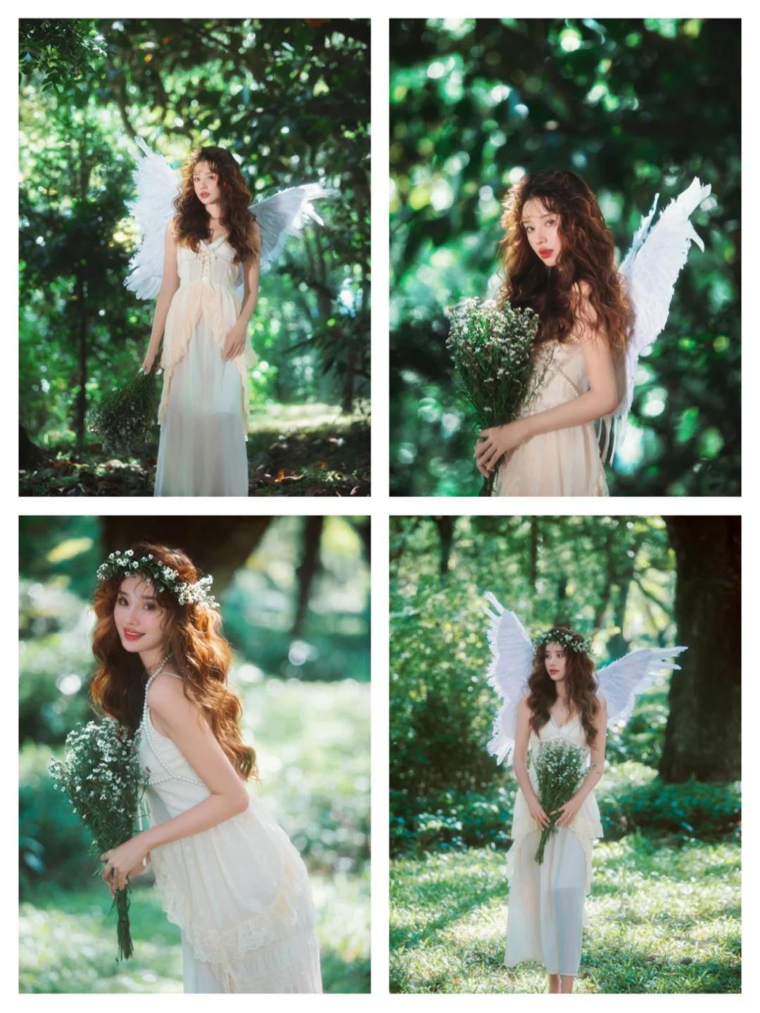 强烈推荐女生拍一次仙女风‼️天使写真合集
