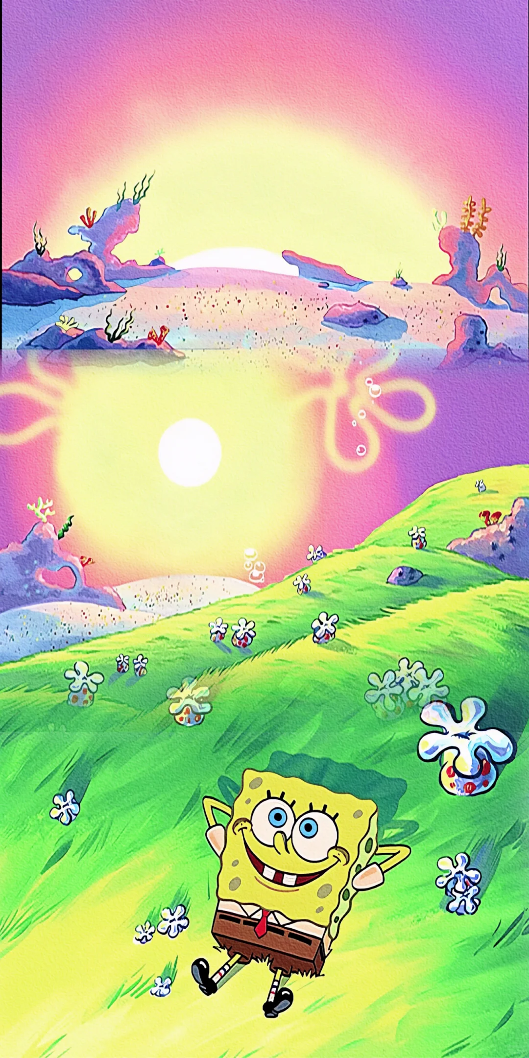 海绵宝宝护眼壁纸✌︎' ֊'