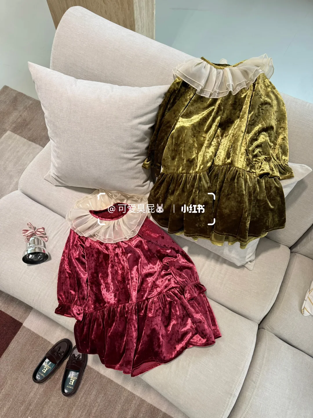 抢到了小裙子，太好看了叭～