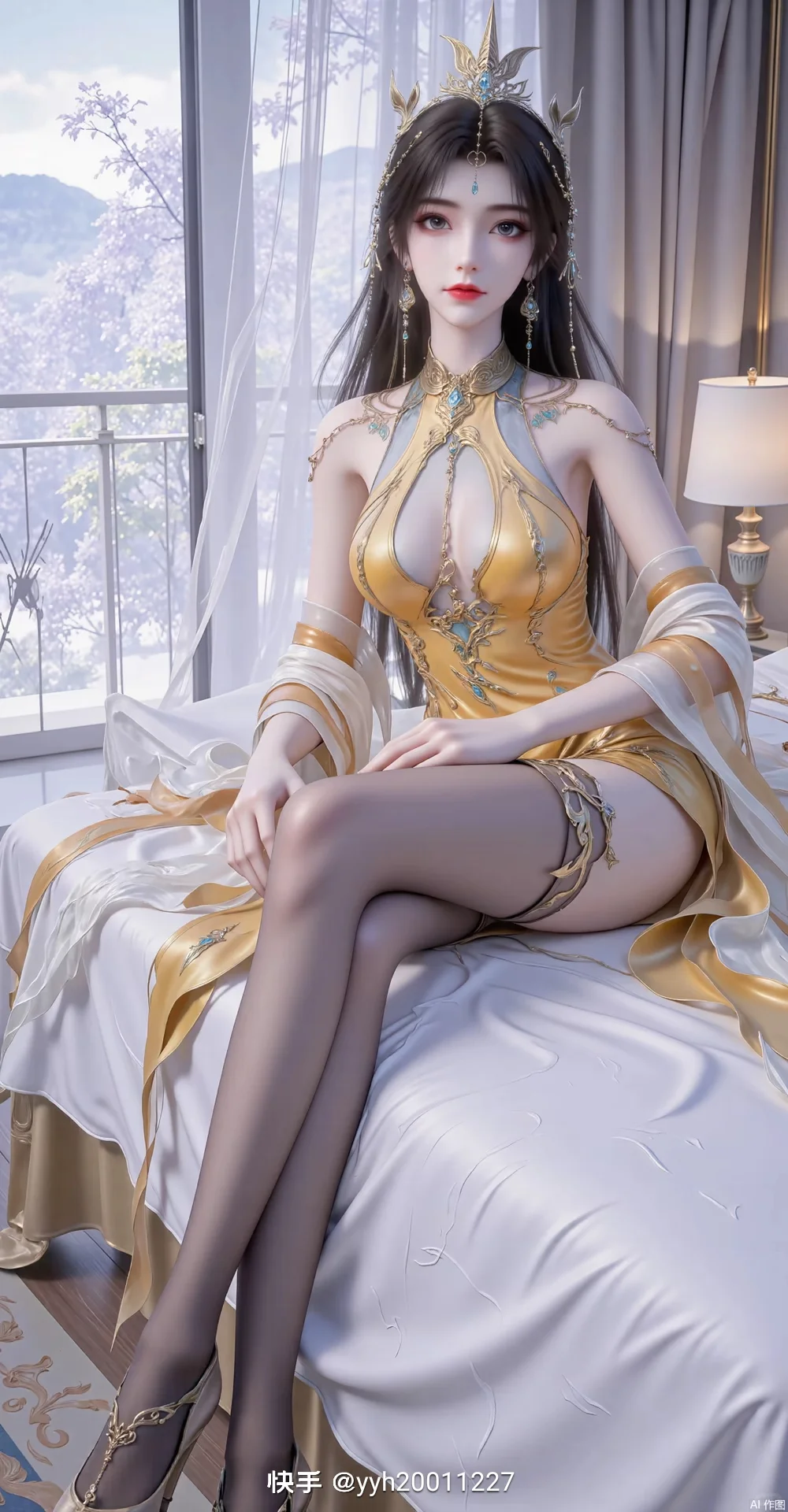 今天来个仙气飘飘的！