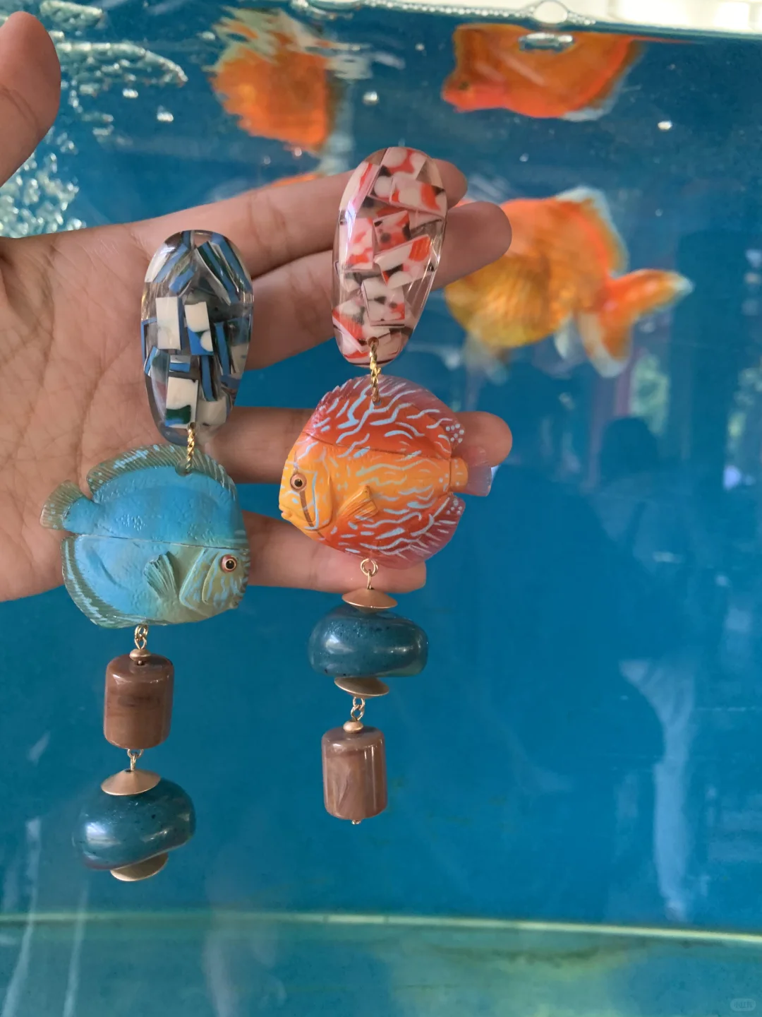 耳边的“水中尤物”