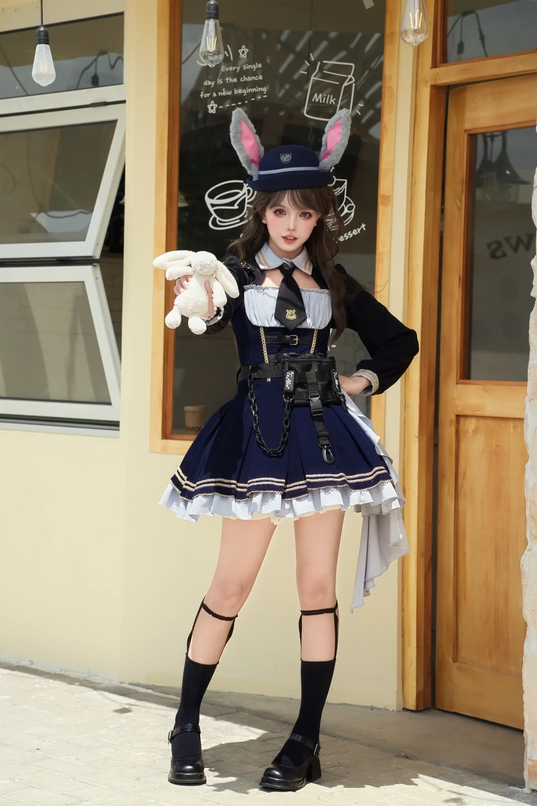 呜哇！甜酷小兔子警官上线啦🥕