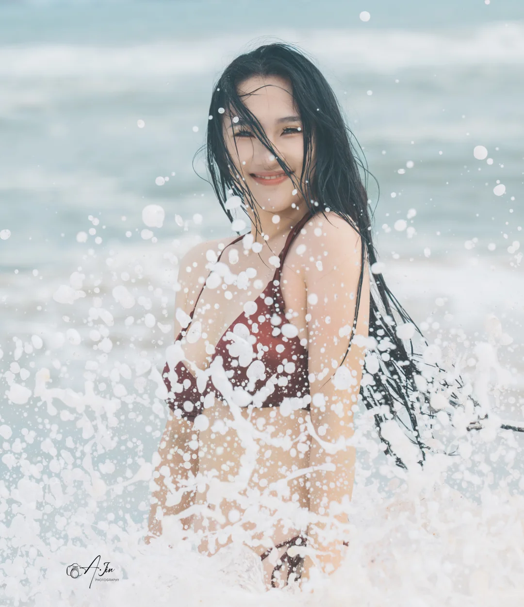 这样的泳装写真没有任何抵抗力！