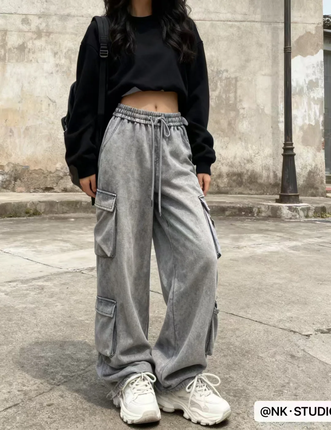 柠可广州沙河金马平价潮牌辣妹风女装档口