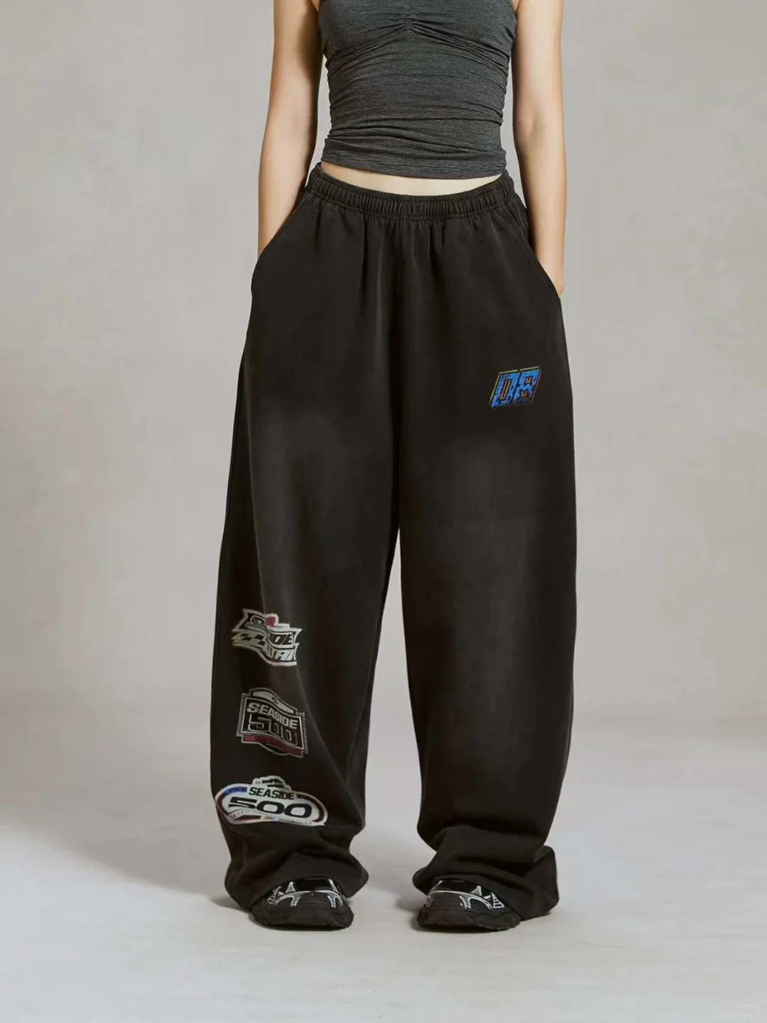 柠可广州沙河金马平价潮牌辣妹风女装档口