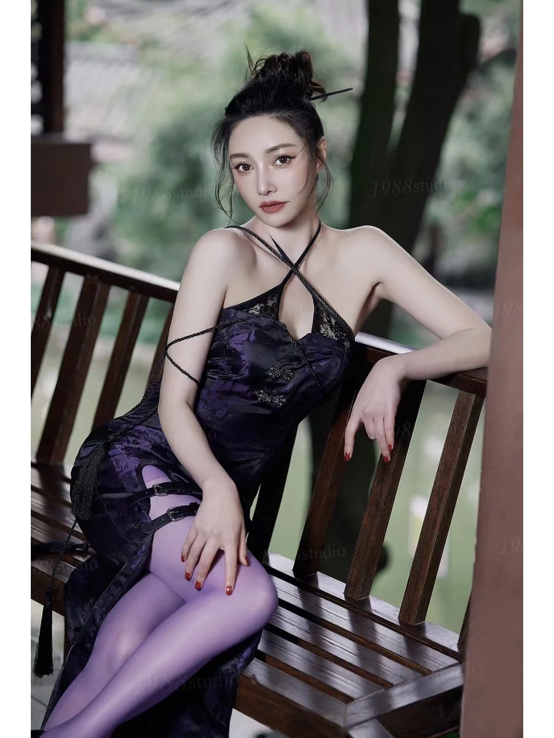 古风与性感的结合 人间尤物😍