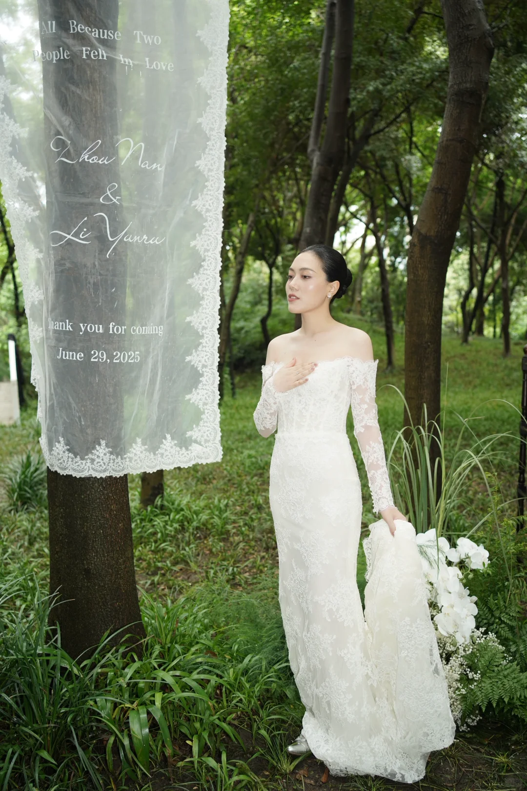 🌟【试纱VS婚礼现场】婚礼现场无p图实测