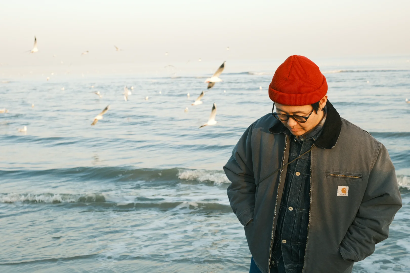 卡哈特与海边更配