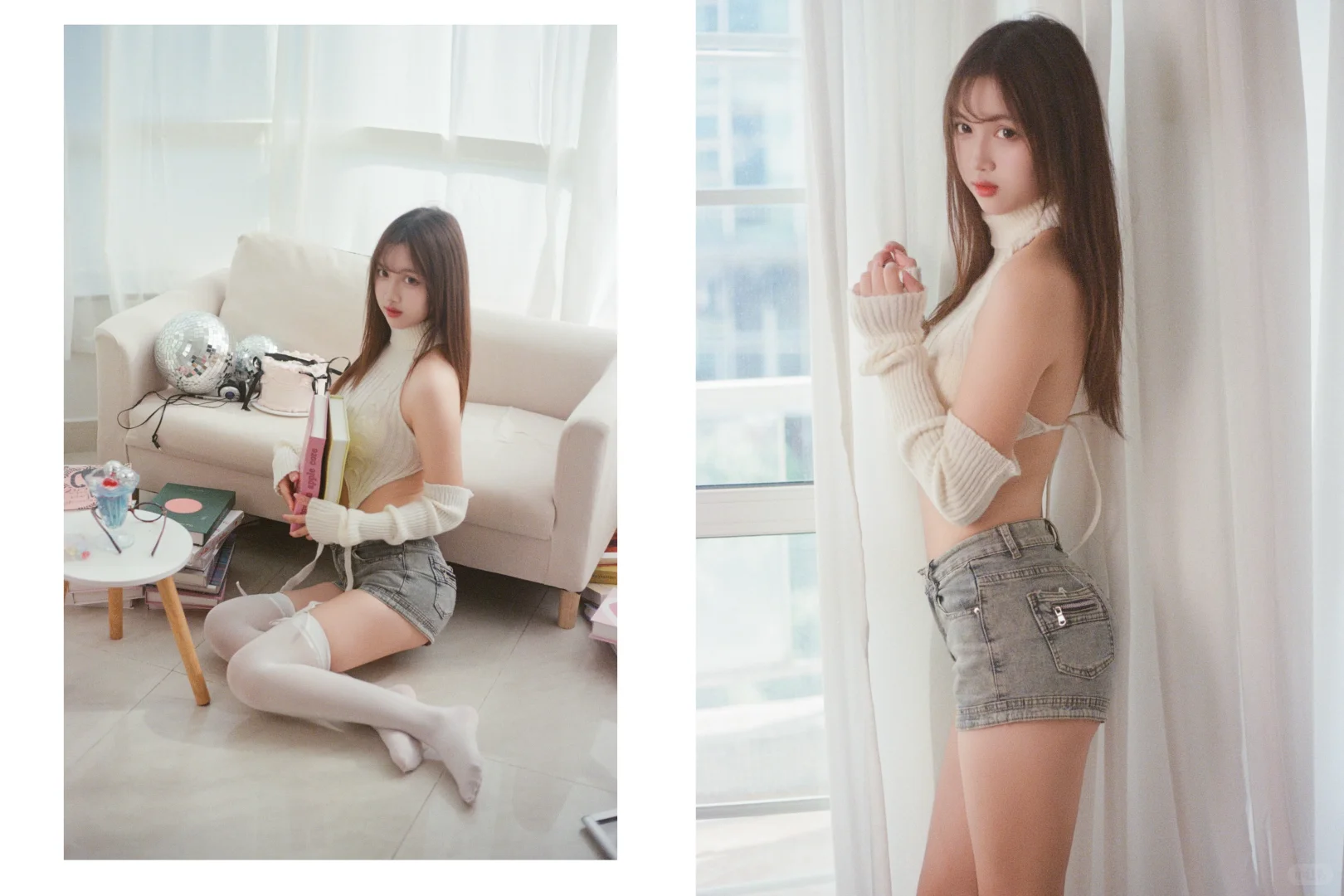 纯欲写真|蝴蝶扇动翅膀与自由共振。