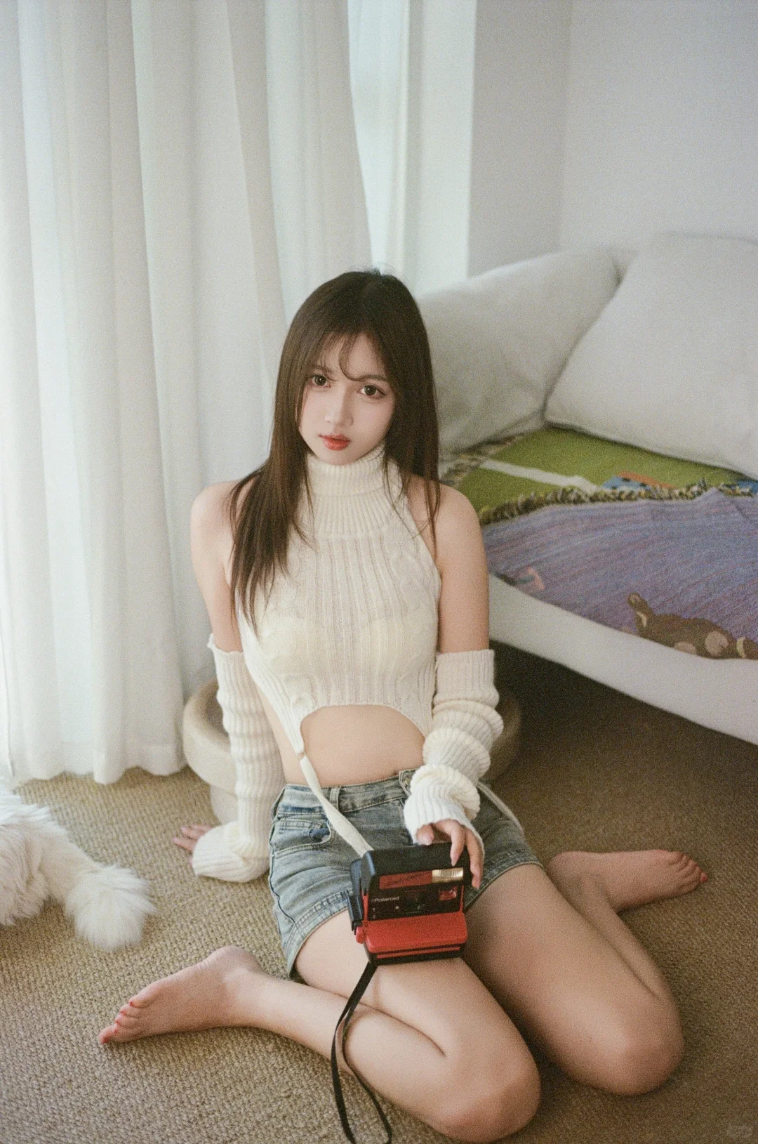 纯欲写真|蝴蝶扇动翅膀与自由共振。