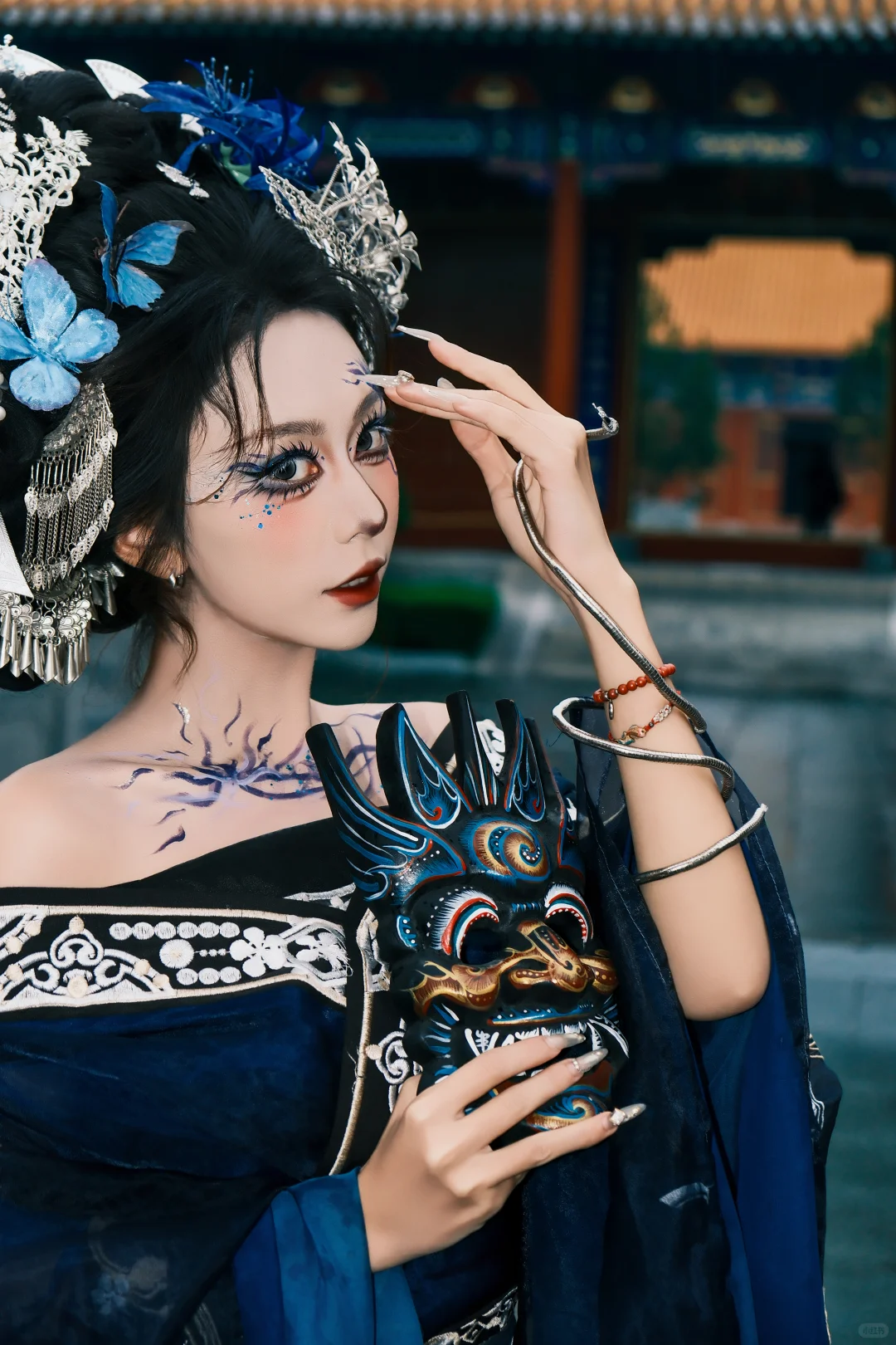 苗疆蛊女🕷“误入媚眼 难逃蛊术”｜济南妆造