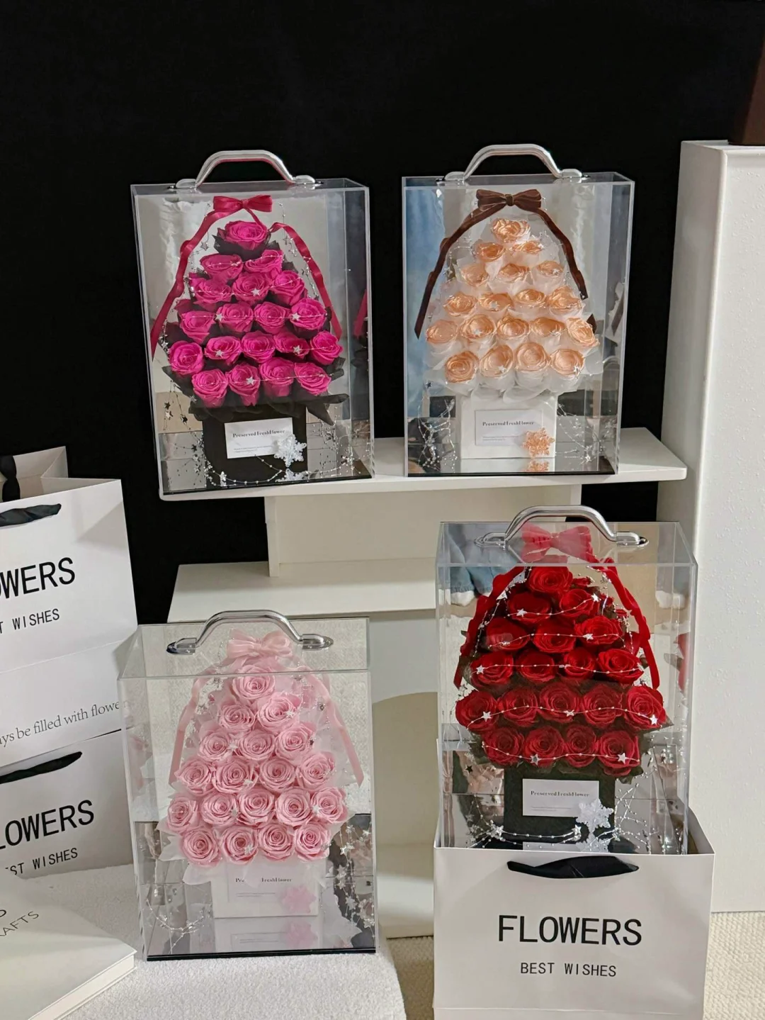 谁懂啊😲 永生花玫瑰让浪漫永不凋谢！