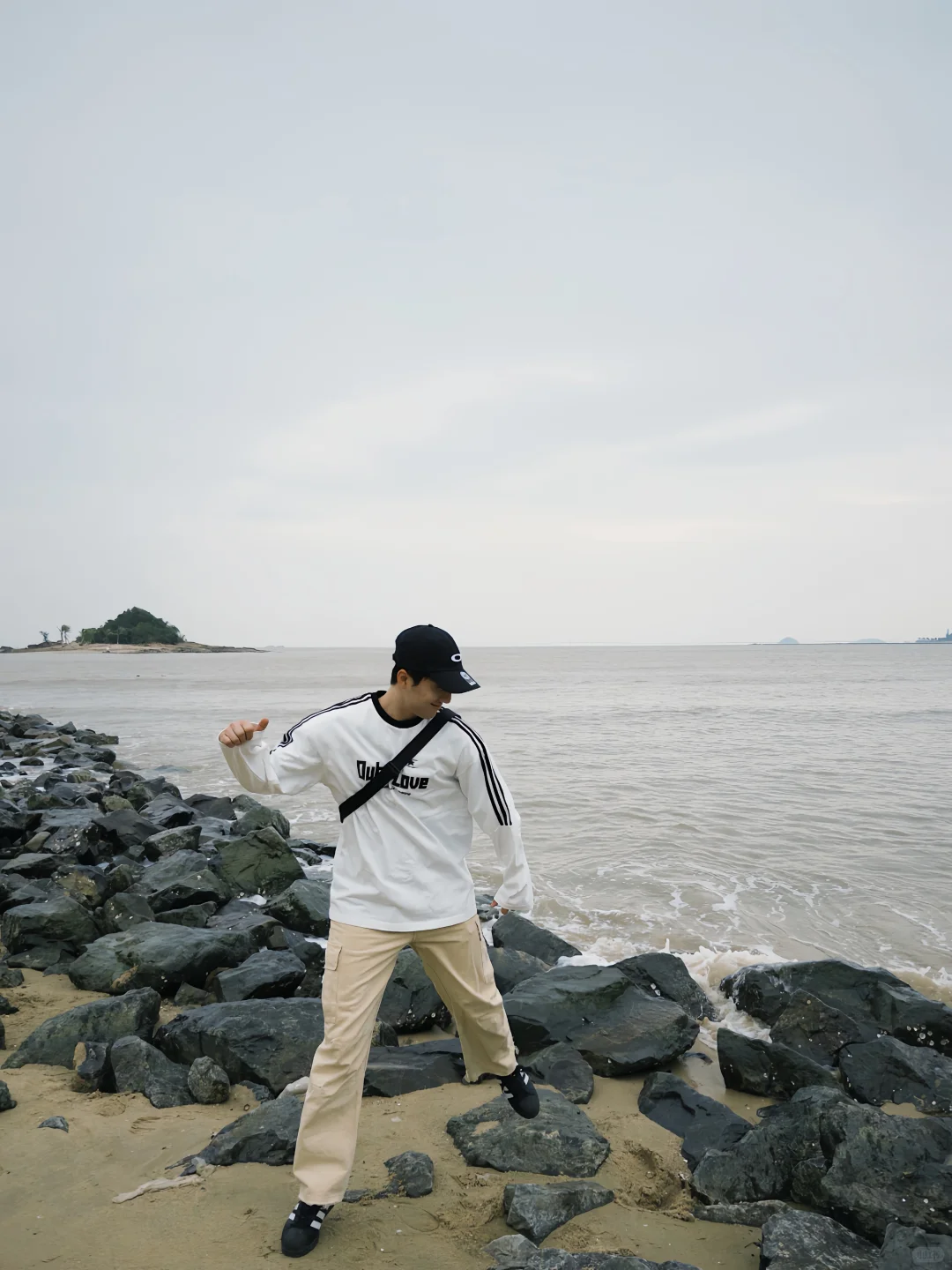 拍出海边活人感照片📷