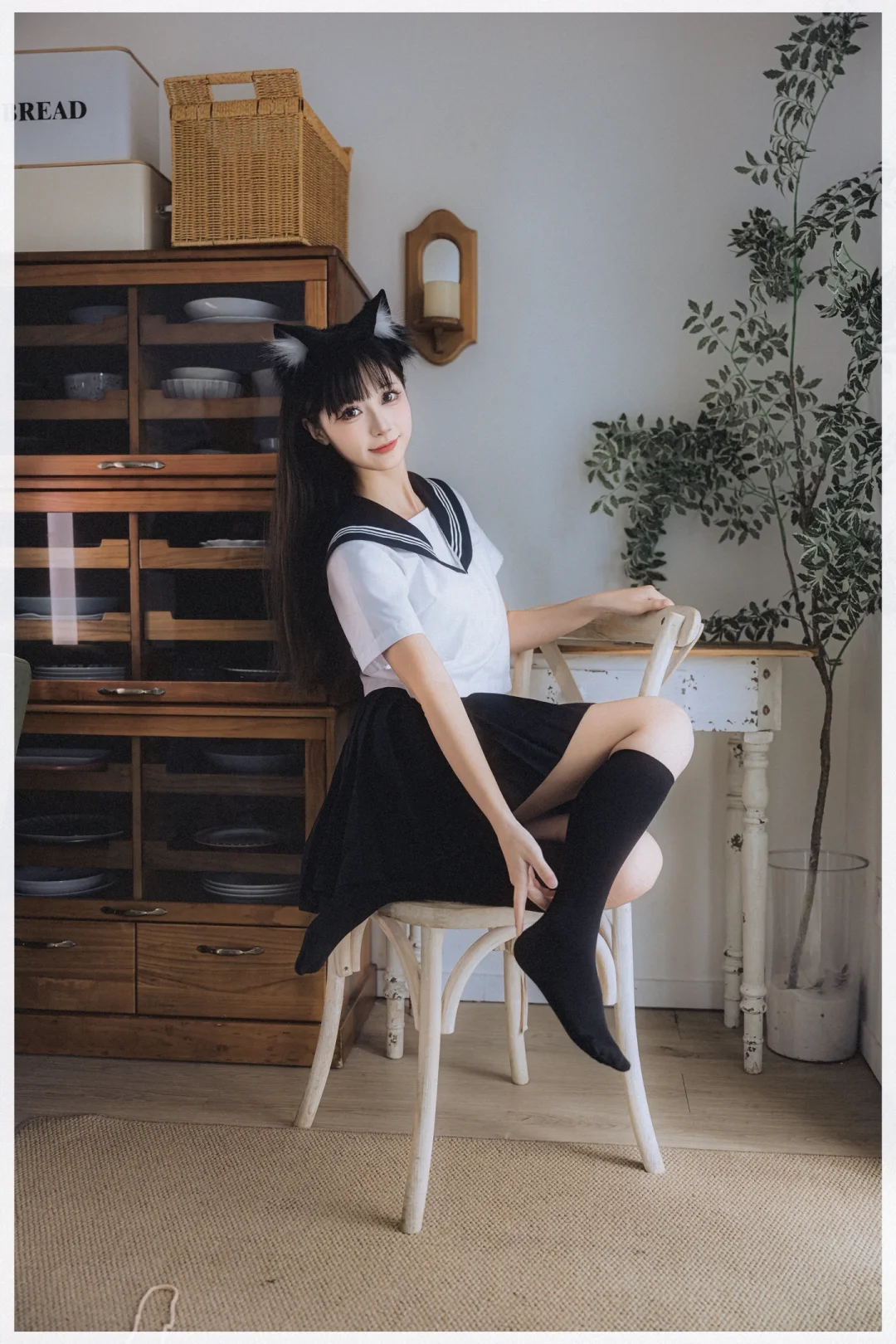 用纸箱拍的超写实jk！