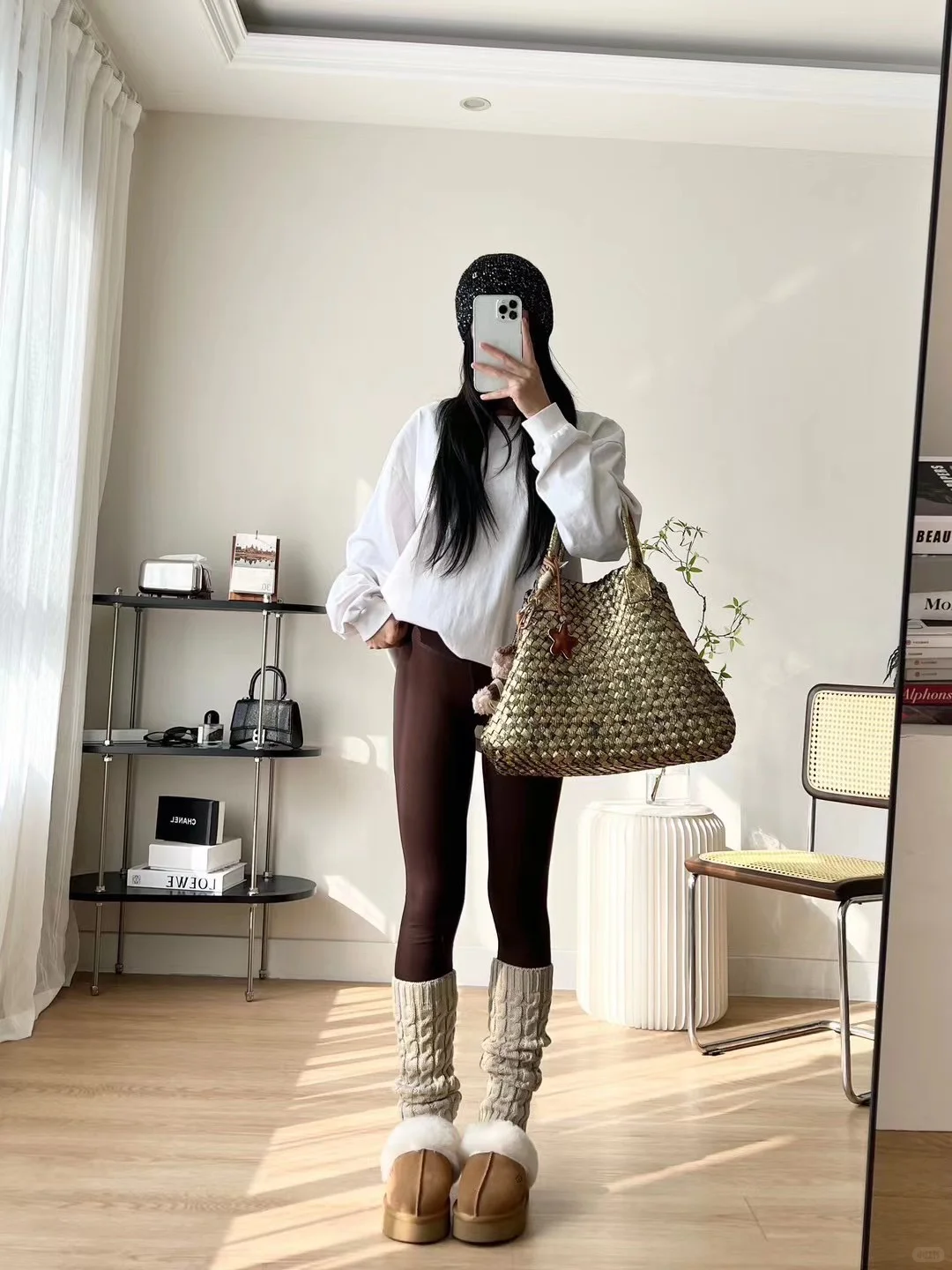 lululemon Fleece 26寸拉绒高腰瑜伽裤