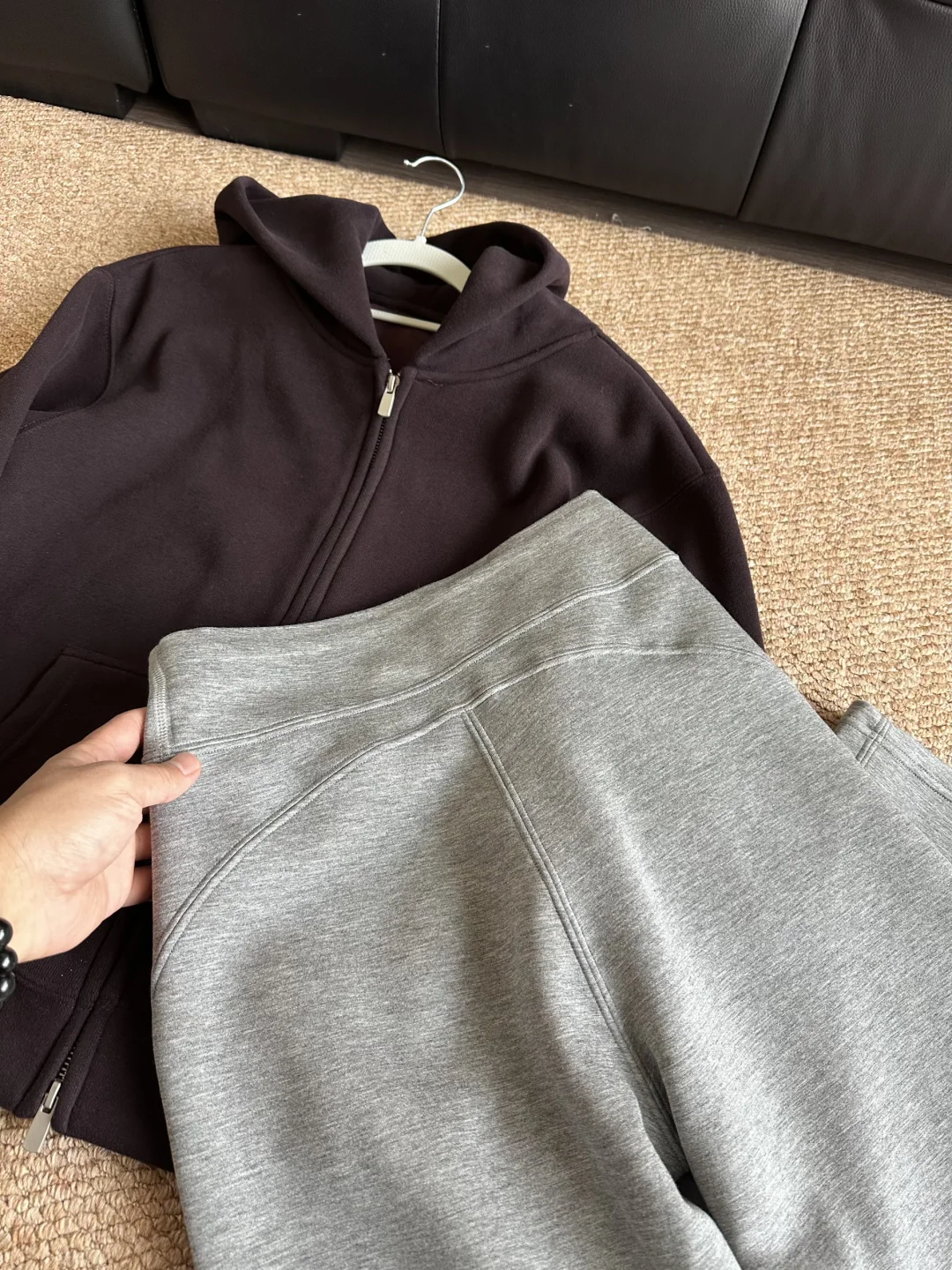 哇哇终于挖到了可以冬季穿的加绒瑜伽裤！