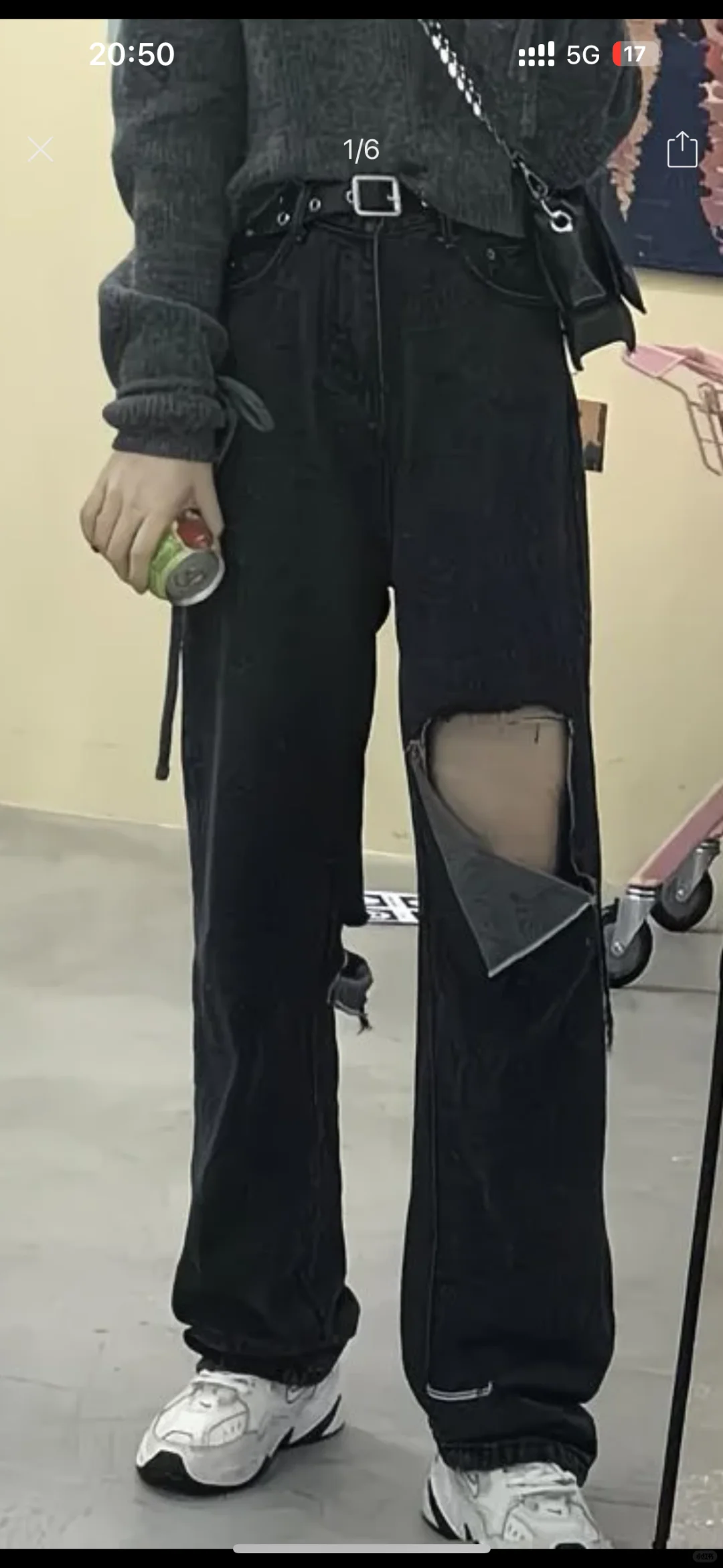 十元辣妹牛仔裤