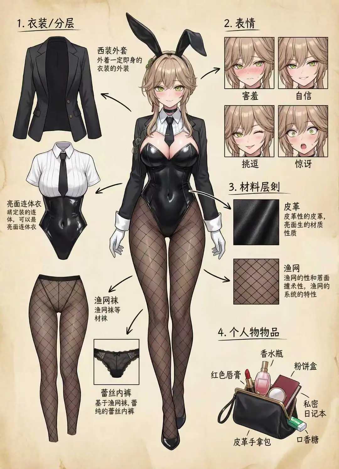 ootd穿搭拆解之兔女郎篇～