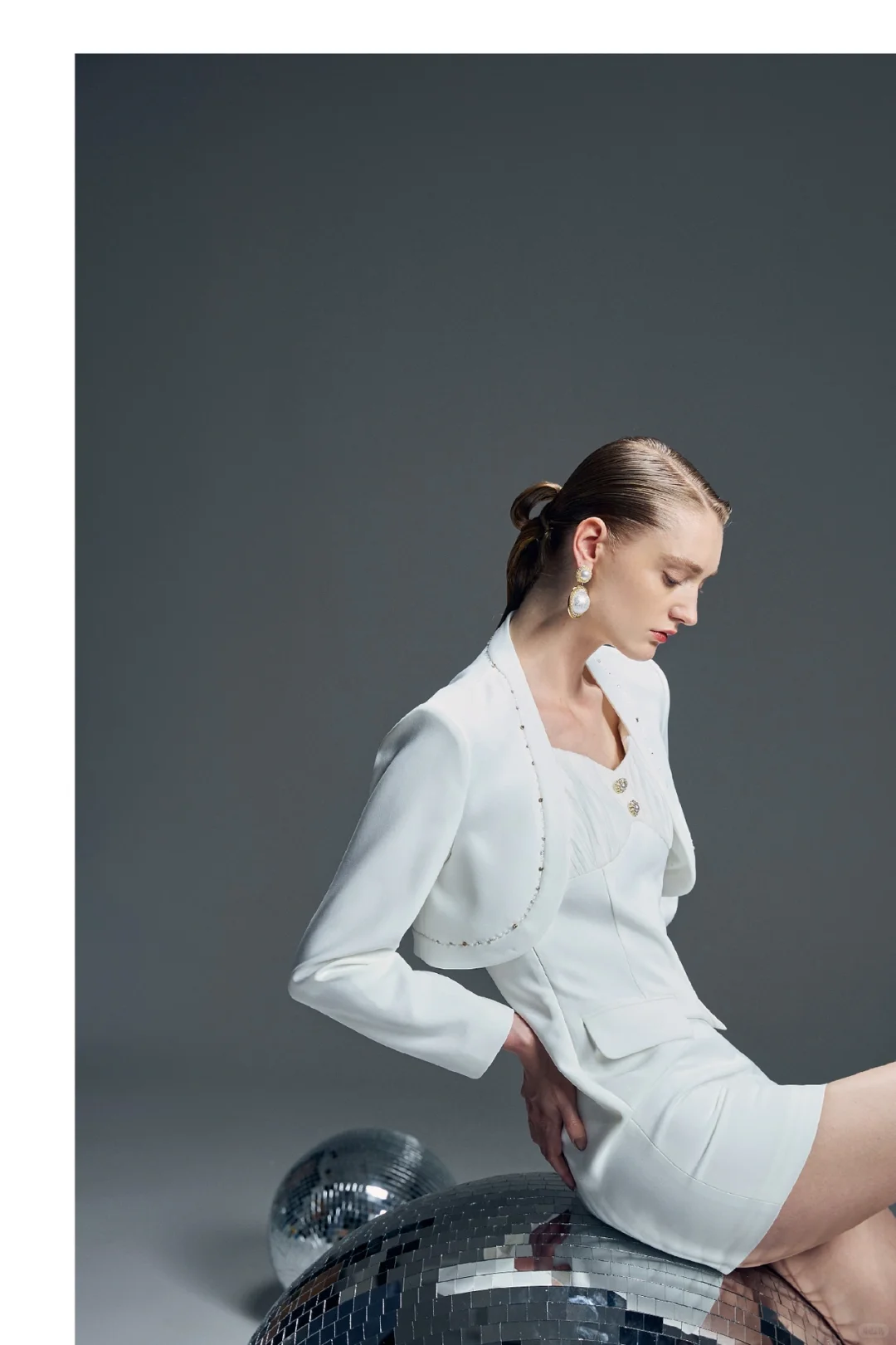 外模拍摄｜品质感西装连衣裙