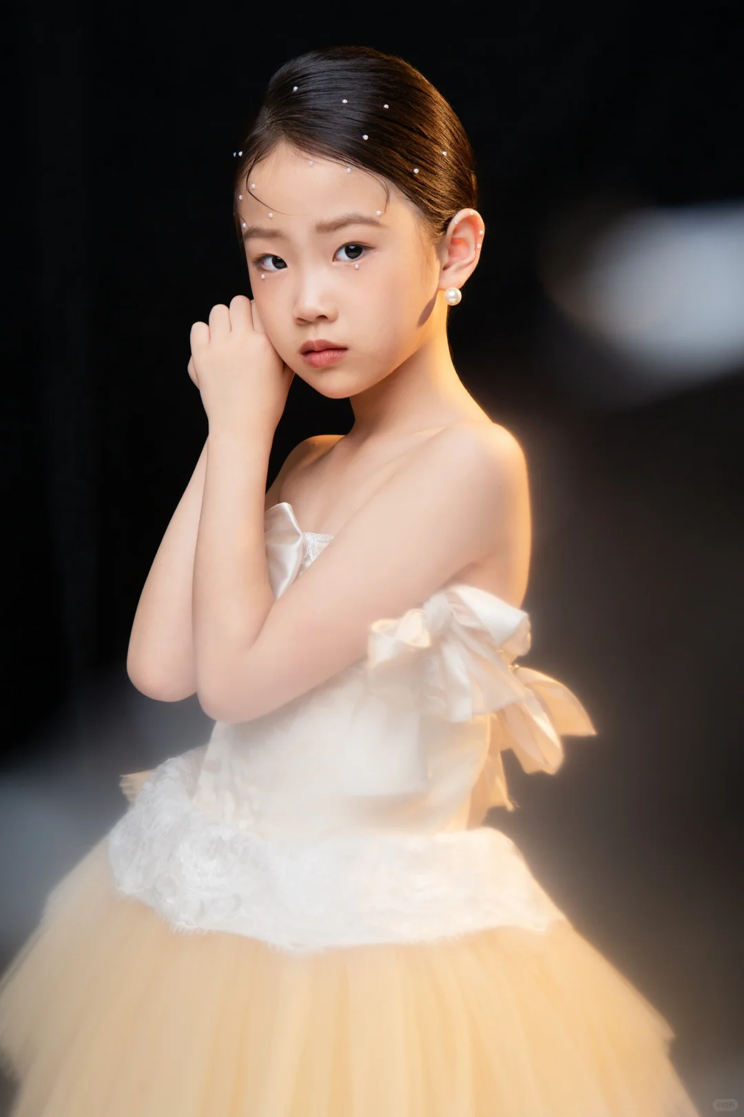 给影楼当模特拍的样片，反的底片也很好看呀。