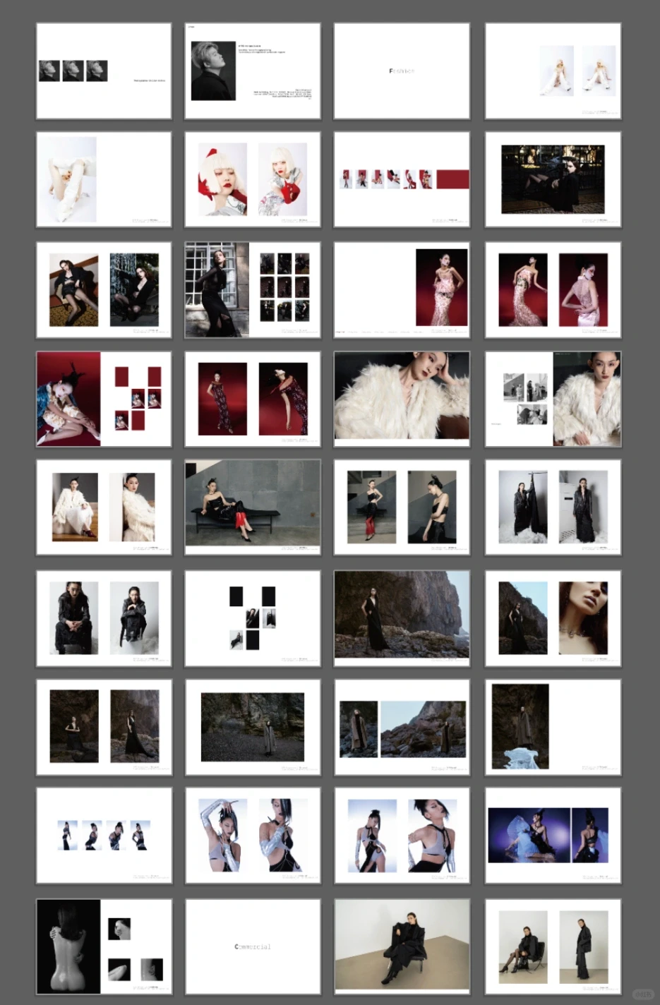 小红书现在能发pdf？ 正好更新一下作品集