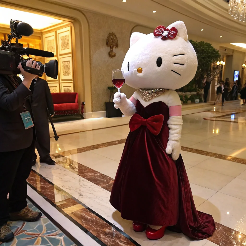 Recraft｜kitty 头像(财阀版)